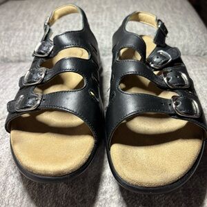 SAS Woman’s Mystic Slingback Sandal Black size 7.5 W
